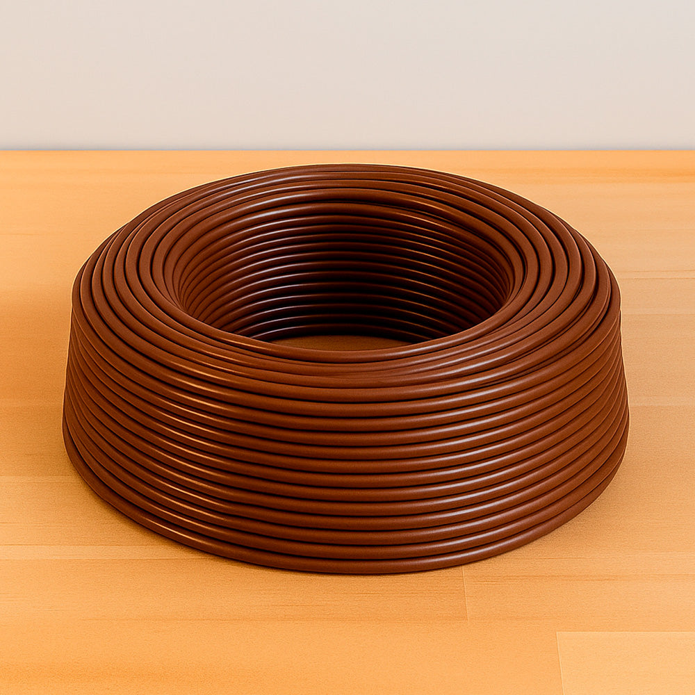 CABLE 1X1MM 100 METROS MARRON CABLINUR FLCO1M