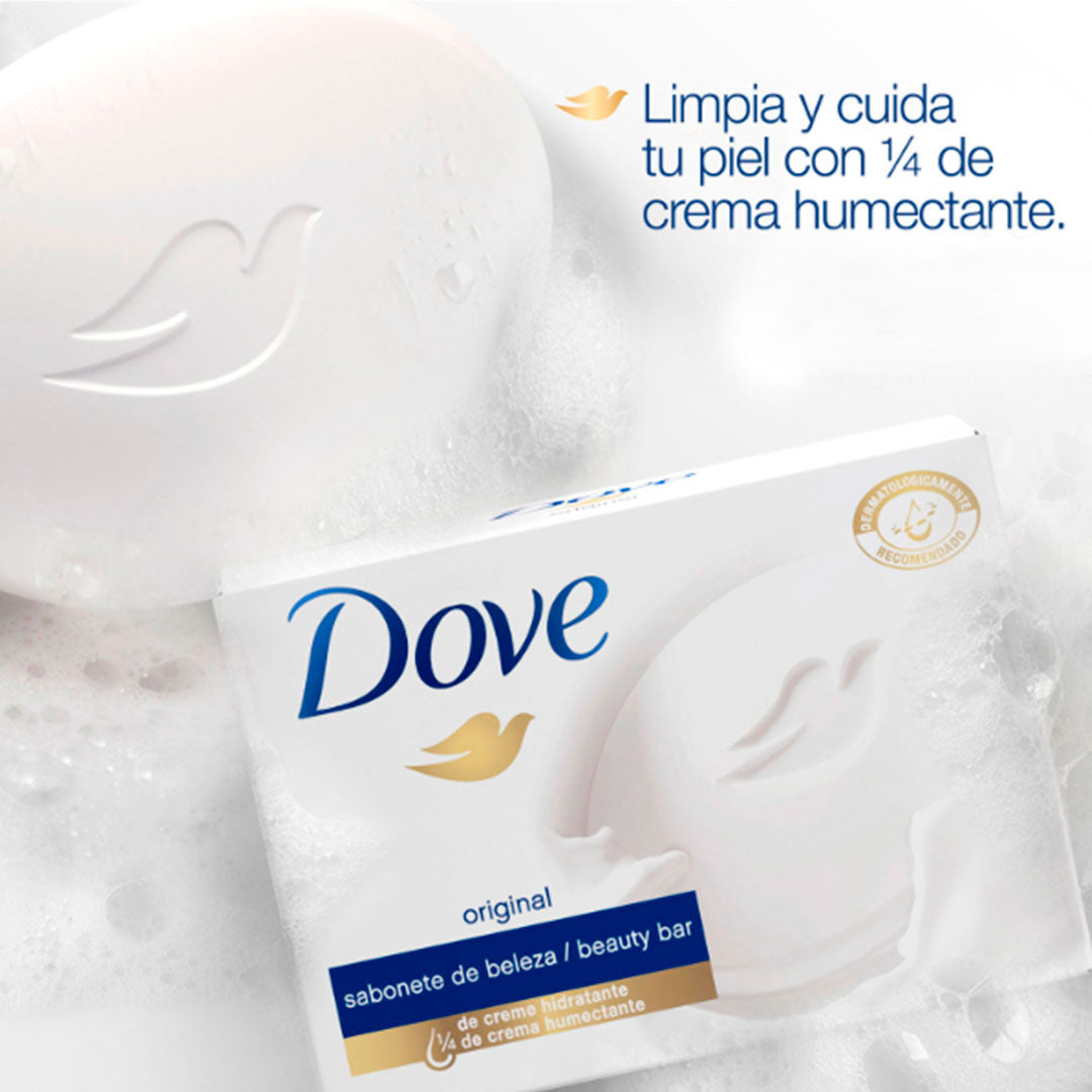 JABON DE TOCADOR DOVE ORIGINAL PACK X6 UN. DE 90G
