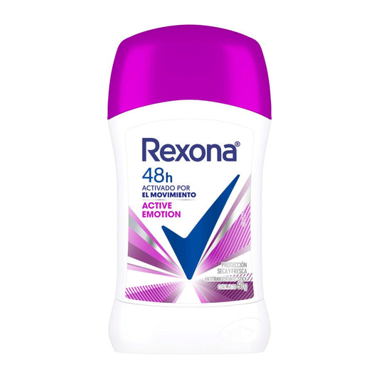 DESODORANTE EN BARRA REXONA ACTIVE EMOTION 50G