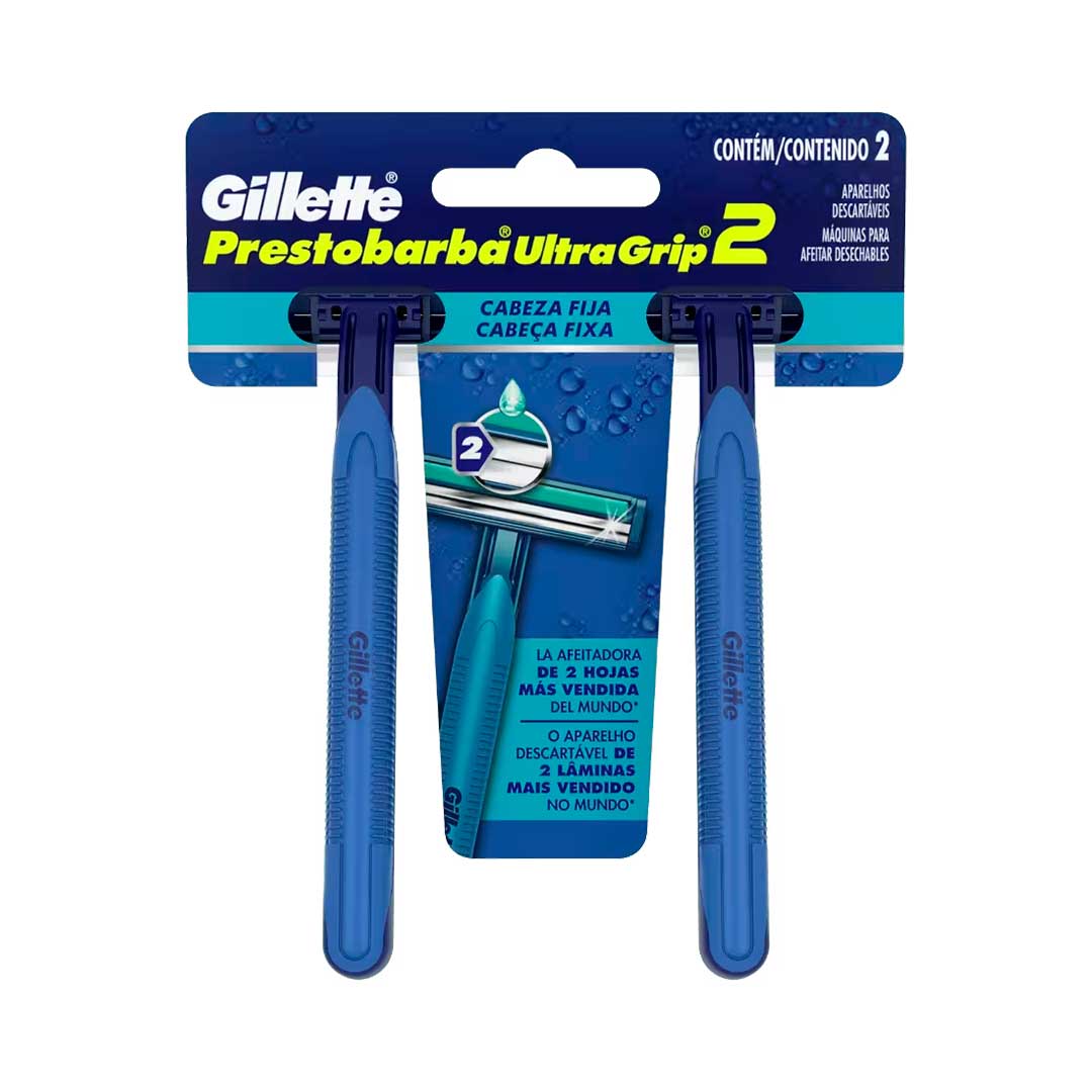 PRESTOBARBA ULTRA GRIP 2 UNIDADES 80678860