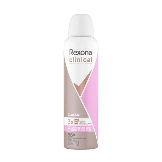 DESODORANTE REXONA CLINICAL AEROSOL CLASSIC