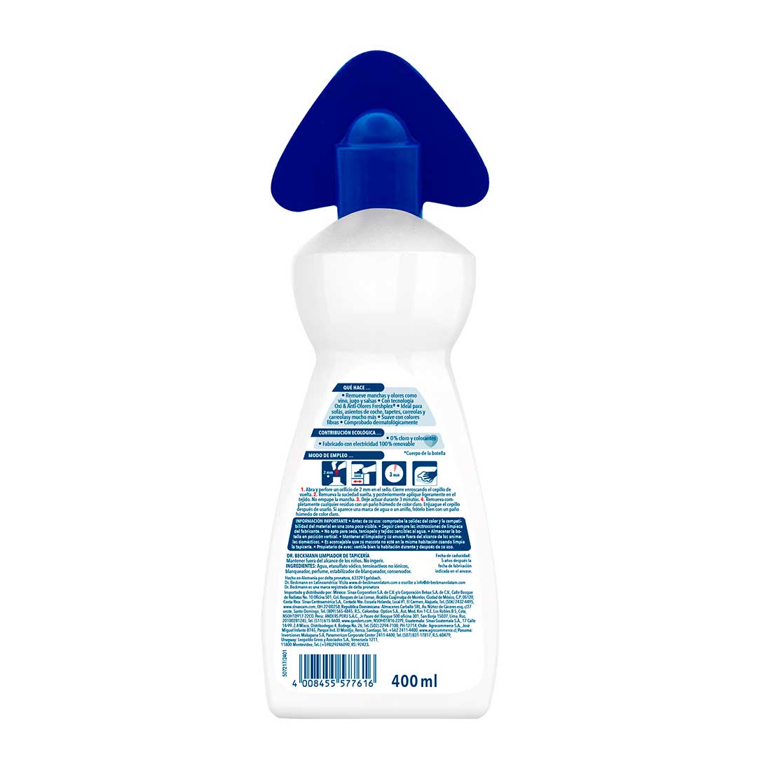LIMPIADOR DE TAPICERIA 400ML DR. BECKMANN