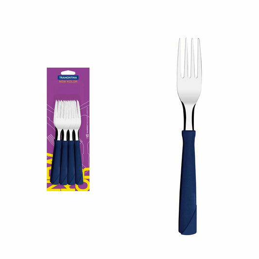 TENEDOR TRAMONTINA 12P NEWKOLOR AZUL 23162/010 – 2