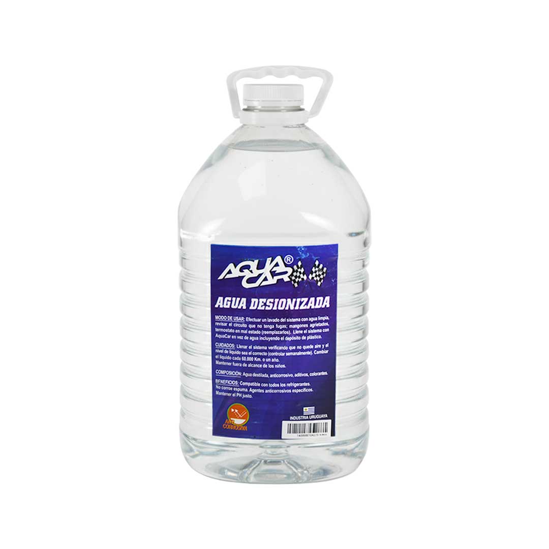 AGUA DESIONIZADA 5L AQUACAR