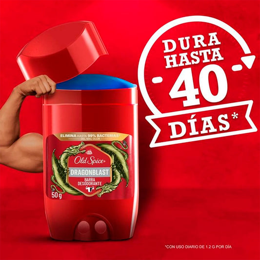 DESODORANTE EN BARRA OLD SPICE DRAGONBLAST 50G 808