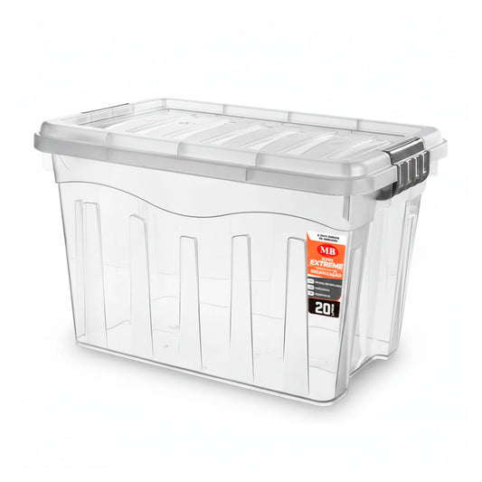 CAJA ORGANIZADORA 20L TRANSP.MB0782