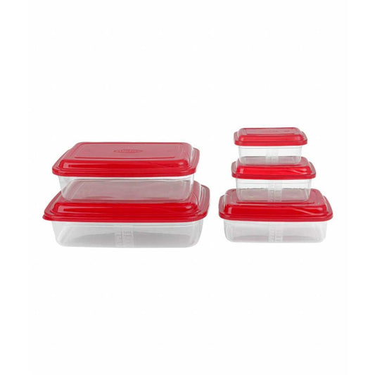 KIT 5 POTES RECTANGULARES CR-05