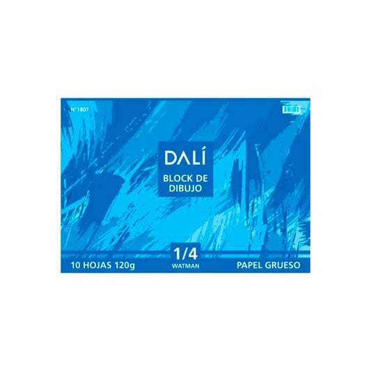 BLOCK 1/4 WATMAN GRUESO DALI 1807