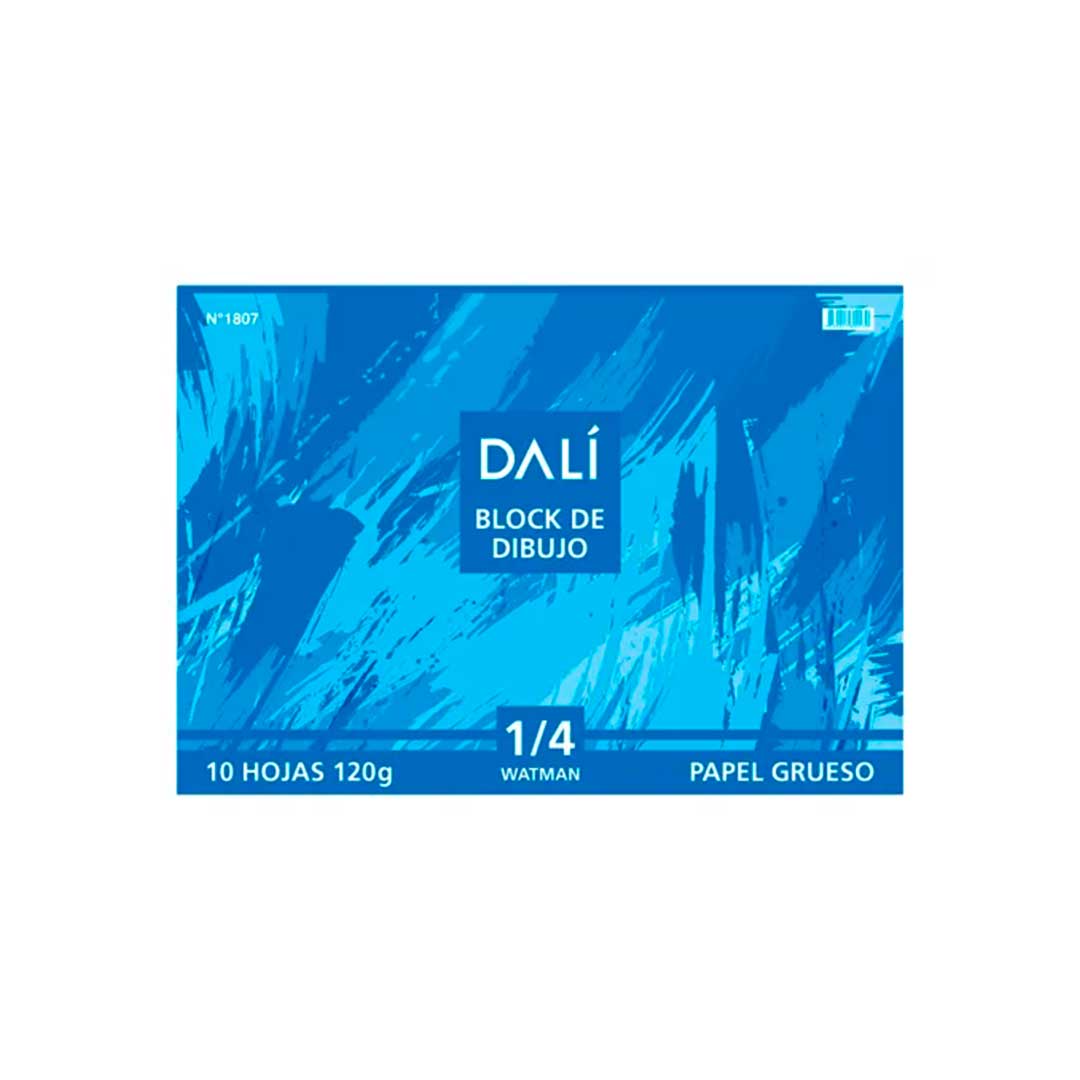 BLOCK 1/4 WATMAN GRUESO DALI 1807