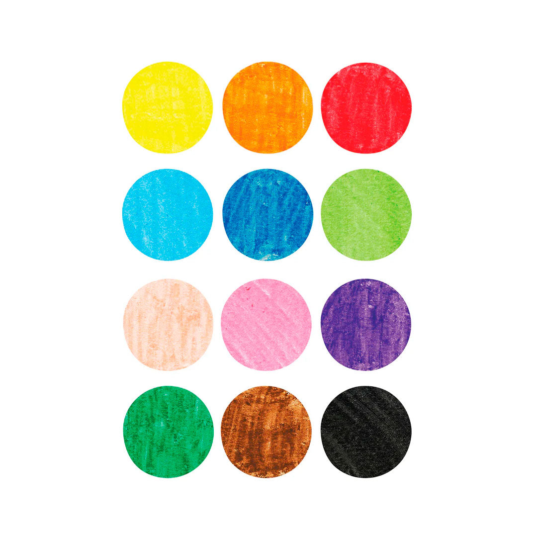 CRAYOLAS YUMBO X12UN FABER CASTELL 2432