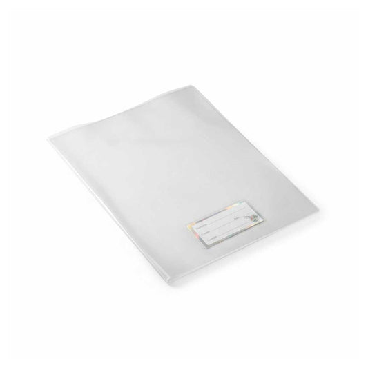 FORRO DE PVC PARA CUADERNO TRANSPARENTE