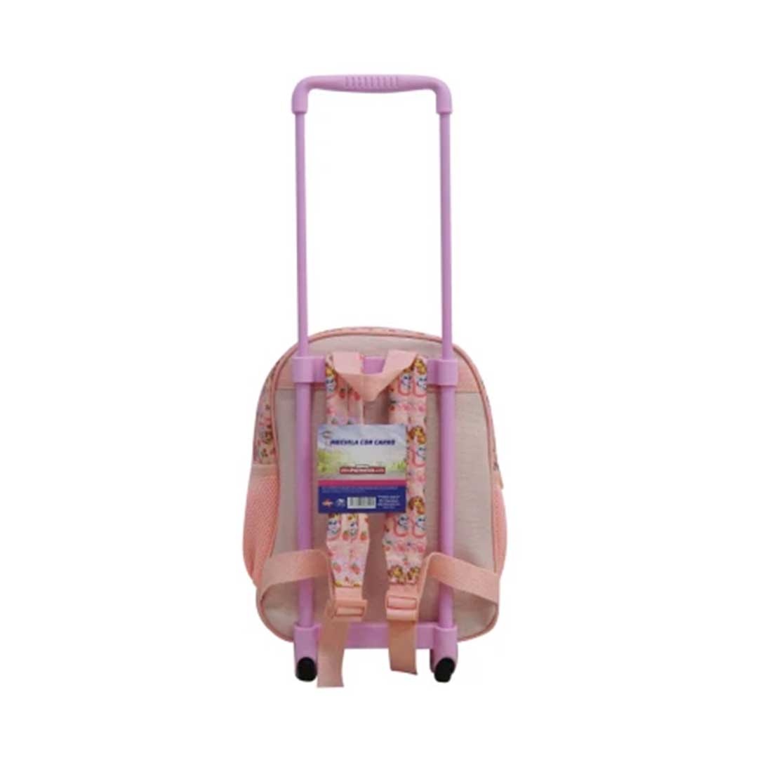 MOCHILA CARRO 30X23X10 TAFETA PAW FEM CORAL