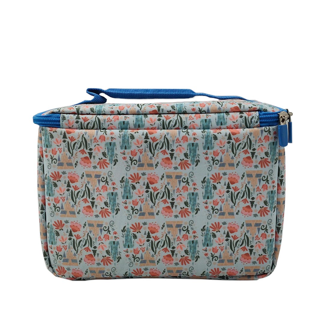 MOCHILA LUNCHERA 22X16X18 FROZEN CELESTE