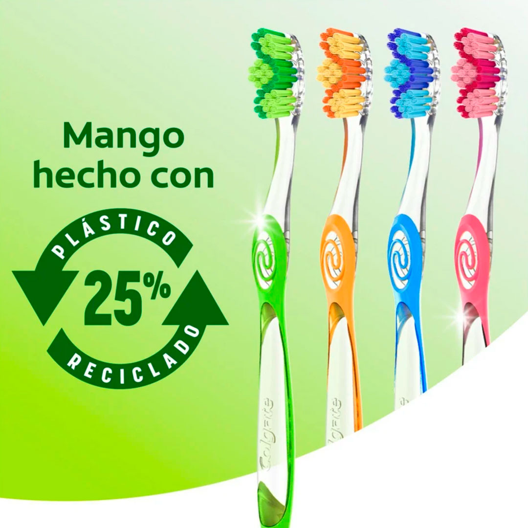 CEPILLO DENTAL COLGATE TWISTER 2X1