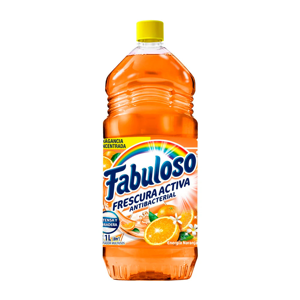 FABULOSO ENERGIA NARANJA ANTIBACTERIAL 1L