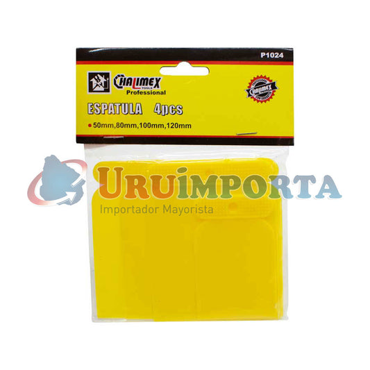 ESPATULA PLASTICA 4PZ CHALIMEX P1024