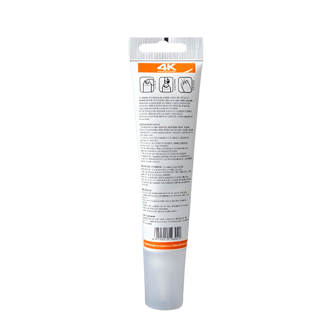 SILICONA ACIDA TRANSPARENTE 4K POMO 85G 502