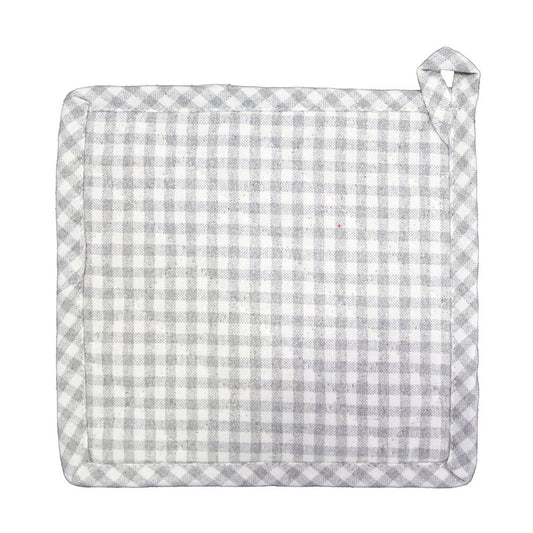 AGARRADERA ALG 20X20CM CUADROS GRIS