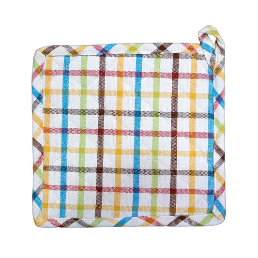 AGARRADERA ALG 20X20CM CUADROS MULTICOLOR