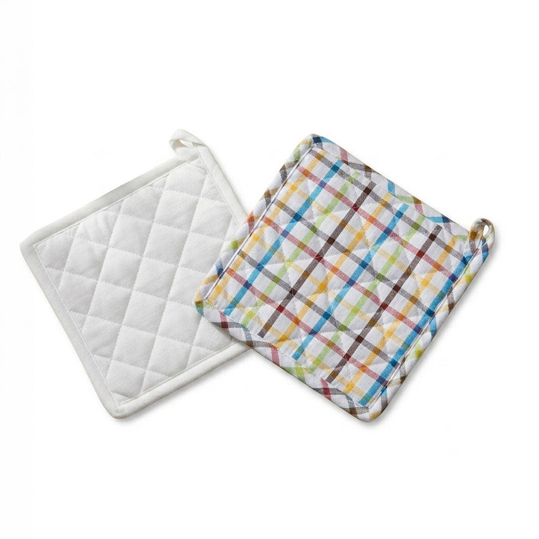 AGARRADERA ALG 20X20CM CUADROS MULTICOLOR