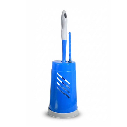 CEPILLO 2PZ C/BASE PLAST. P/INODORO TIMELIN LH5226