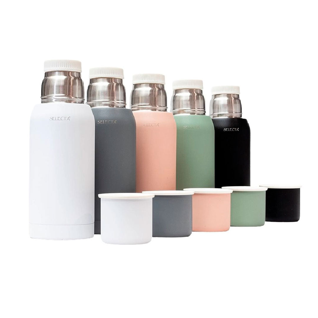 TERMO 750ML AQUA DOBLE PARED OLIVA
