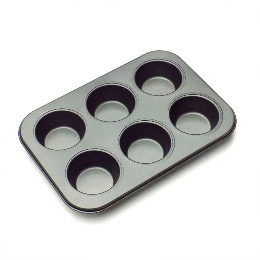 MOLDE MUFFINS X6 26.5X18X3CM ANTIADHERENTE