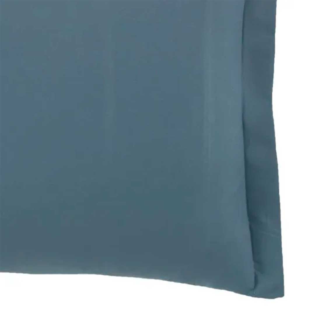 FUNDA ALMOHADA TOQUE ACETINADO 50X70 AZUL