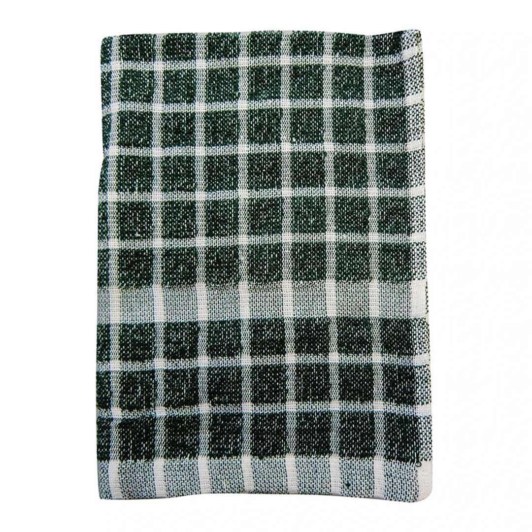 REPASADOR KANGURO AJEDREZ VERDE/BLANCO 37X52CM