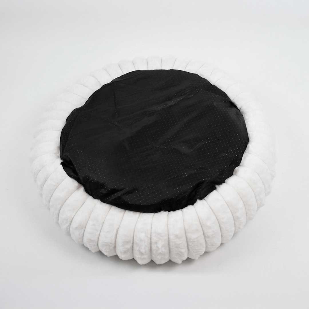 CAMA P/MASCOTA PUFF 50CM COLORES SURTIDOS LH-5157