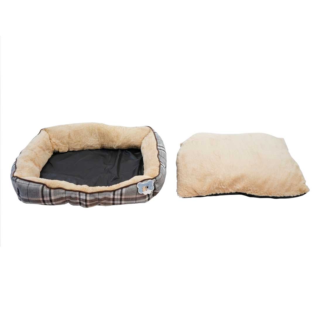 CAMA ACOLCHONADA P/MASCOTA 76X60X20 LH-5165