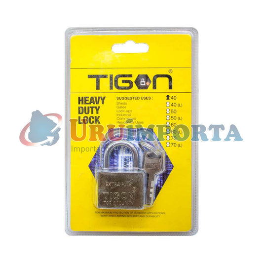 CANDADO TIGON BRONCEADO 40MM LH-328