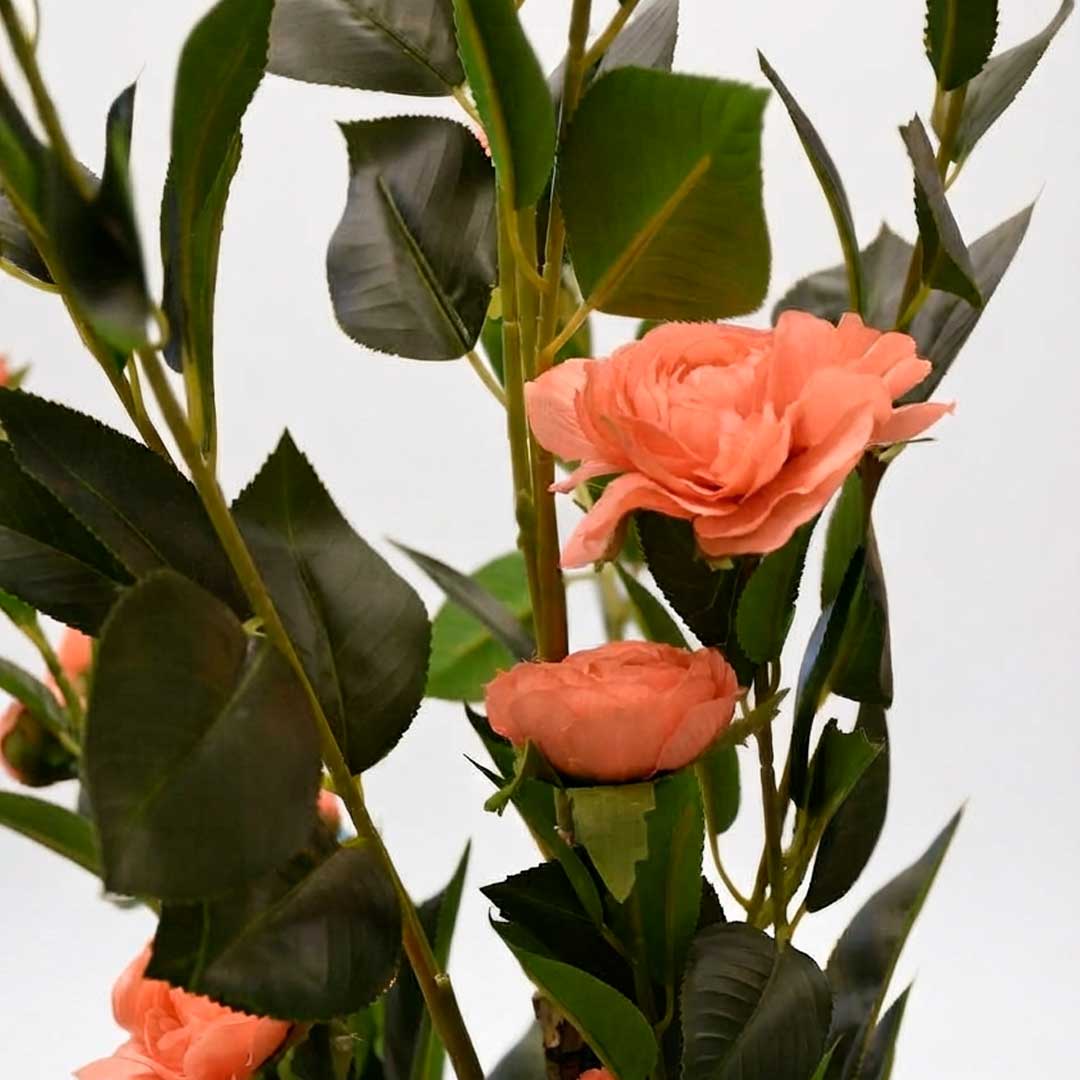 PLANTA ARTIFICIAL CAMELIAS C/MACETA 80CM LH-5756