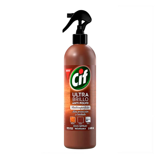 LUSTRAMUEBLES CIF ULTRA BRILLO GATILLO 400ML