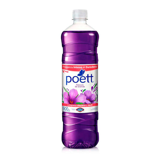 LIMPIADOR LIQUIDO POETT LAVANDA 900ML.
