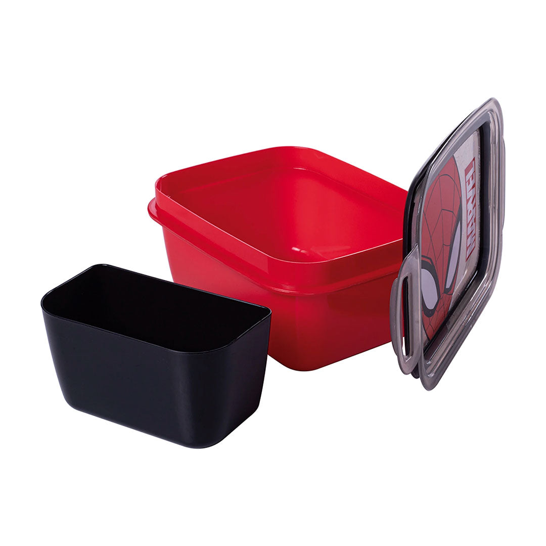 VIANDA PLASTICO C/TRABA DIV 850ML SPIDER 16502