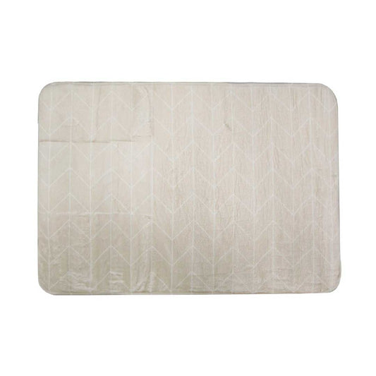 ALFOMBRA DE BAÑO C/MEMORIA 40X60C 1195 GEO BEIGE