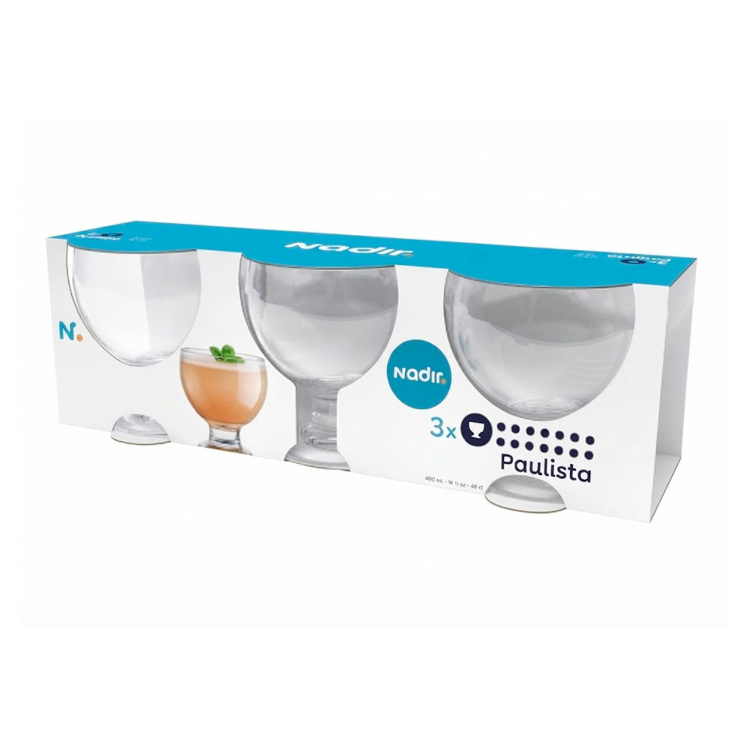 COPA HELADO/POSTRE PAULISTA X3 400 ML