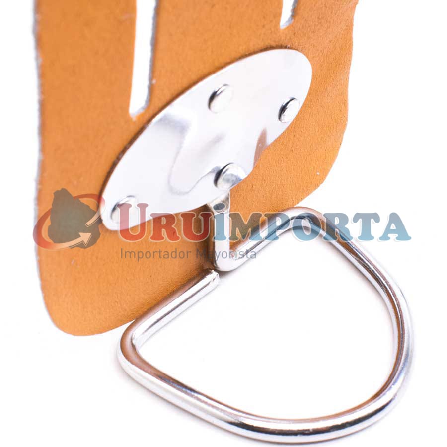 PORTA MARTILLO DE CUERO Y METAL ALE-MAN PTH001