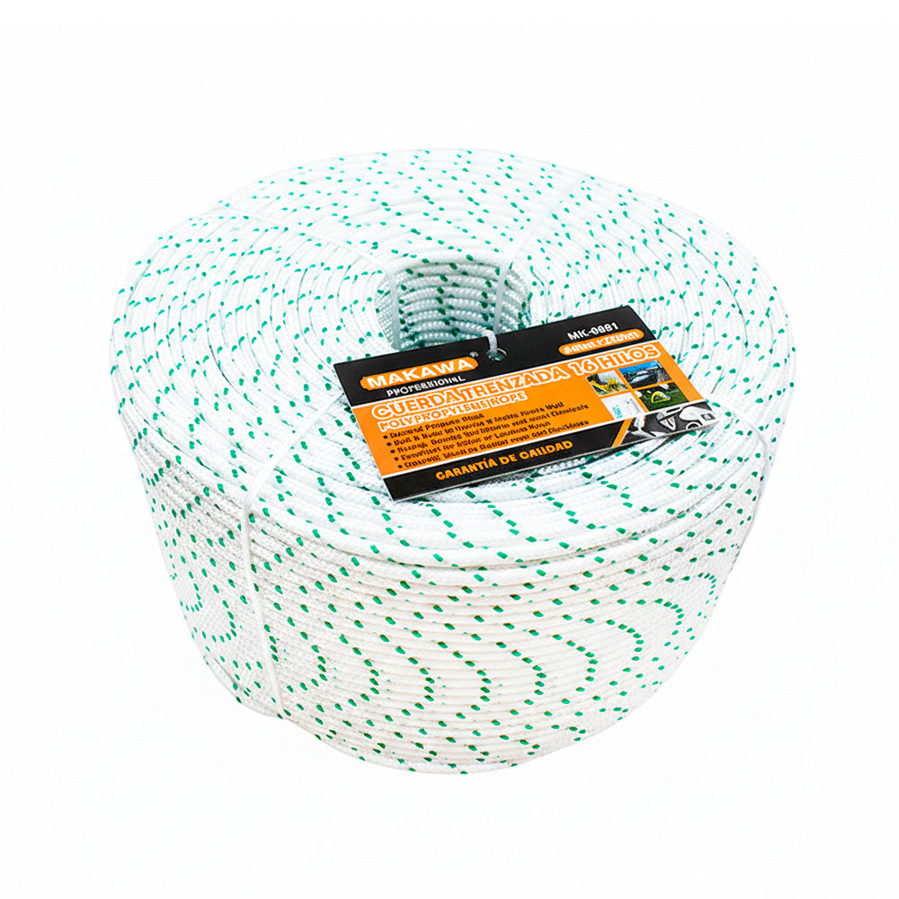 CUERDA TRENZADA 4MMX200 METROS LH-4014
