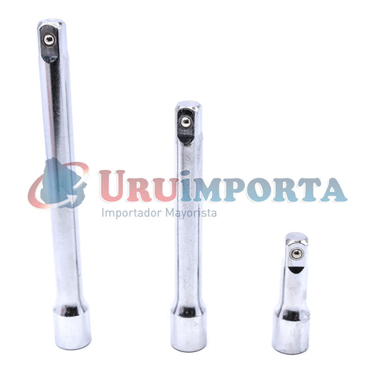 PROLONGADOR 3PZ 1/2″ PLATEADO UYUSTOOLS PRL301