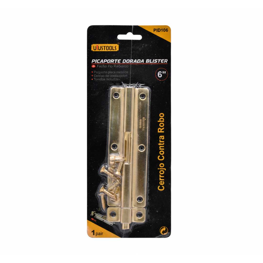 PASADOR 6″ MAUSER DORADO UYUSTOOLS PID106
