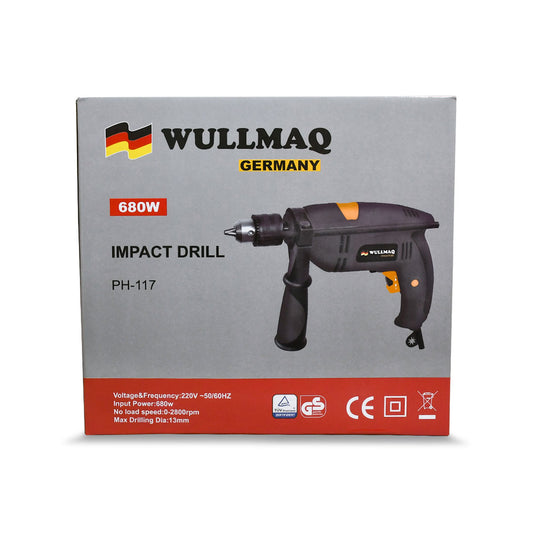TALADRO 13MM 680W WULLMAQ PH117