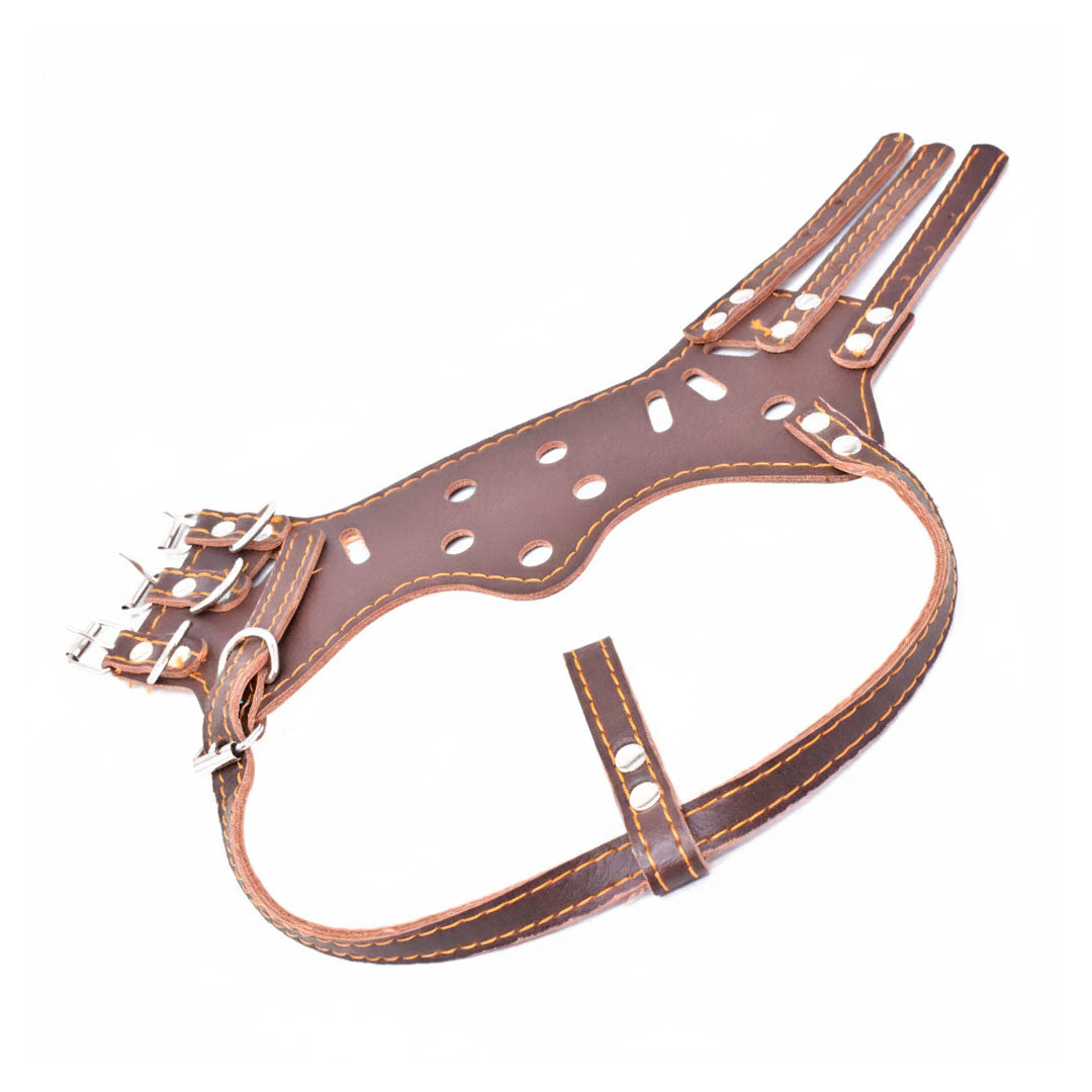 BOZAL 29CM DE CUERO PARA PERRO LH-1569