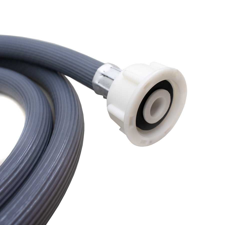 MANGUERA PARA LAVARROPA 1.5M COLOR GRIS LH-197