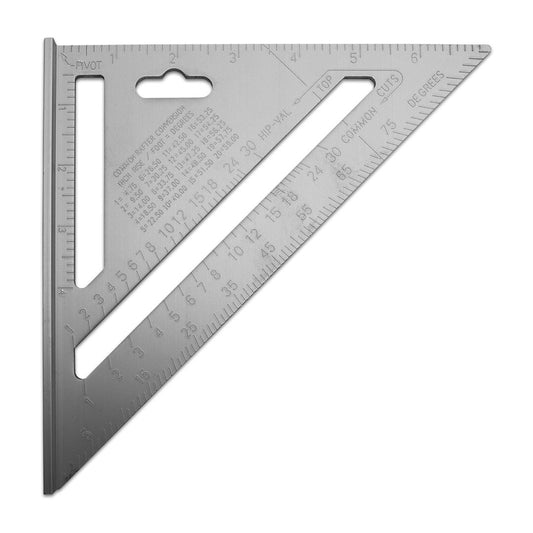 ESCUADRA REGLA 7″ ALUMINIO TRIANGULAR UYUS ECT007