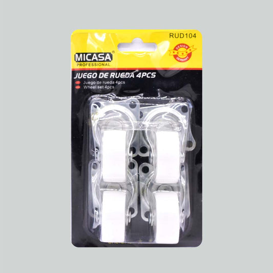 RUEDA GIRATORIA 4 PZ 1 1/2″ MICASA LH-1866