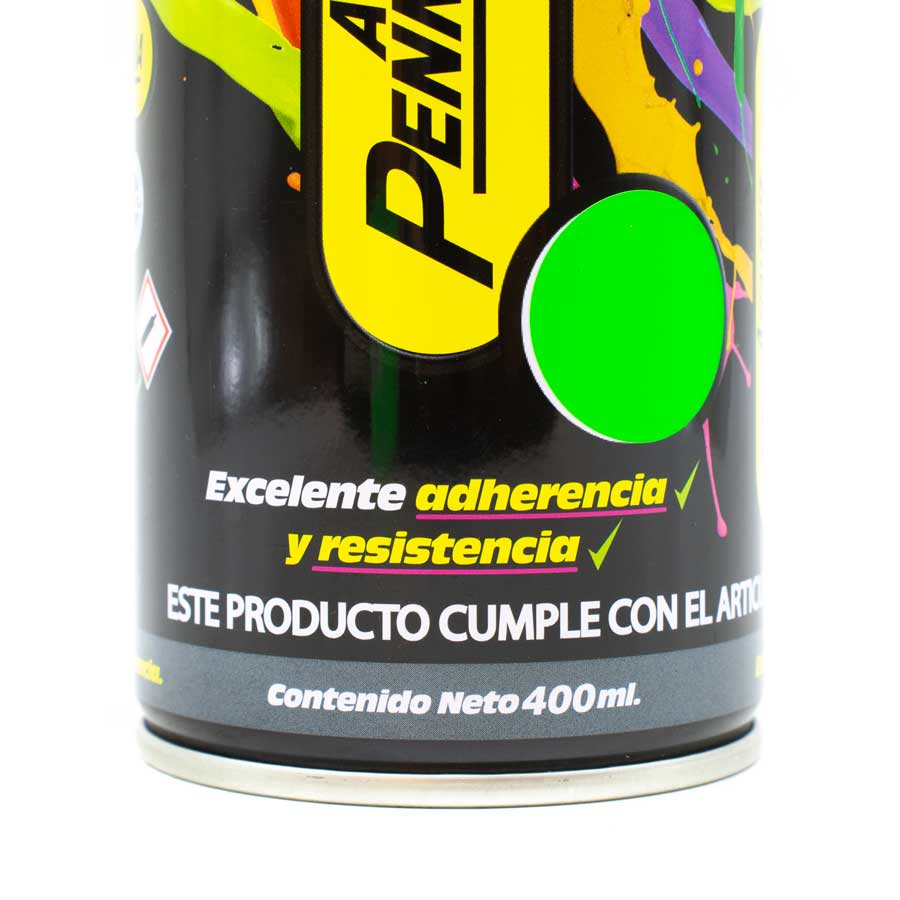 PINTURA EN AEROSOL 400ML FLUO VERDE PENNSYLVA