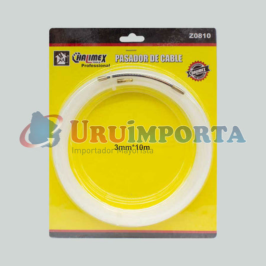 CINTA PASA CABLE 3MM X 10 METROS CHALIMEX Z0810