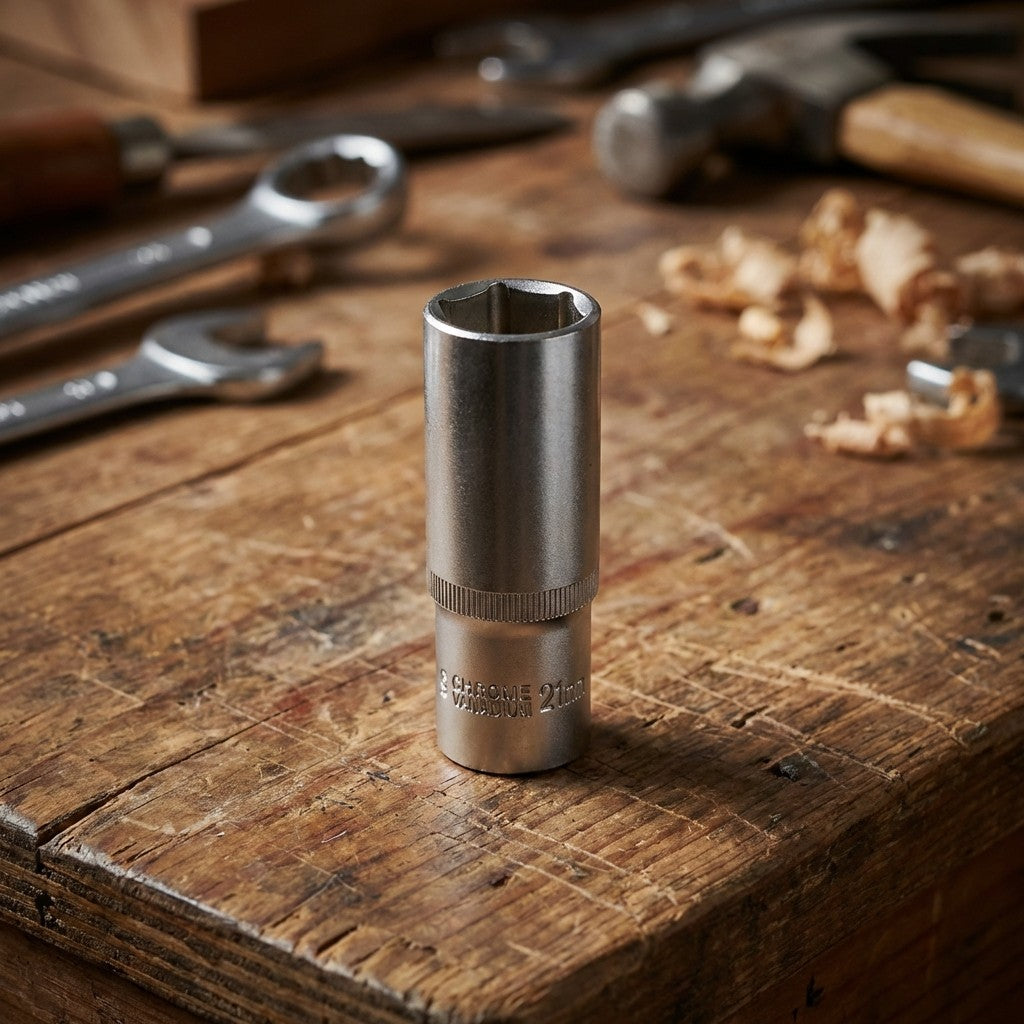 DADO LARGO 21MM 1/2” CR-V UYUSTOOLS DAV321U